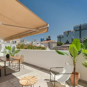 Appartement Casa Boma - Lighting With Private Balcony - Campolide I, Lisboa